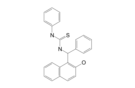 N1-[ALPHA-(2-HYDROXY-1-NAPHTHYL)-BENZYL]-N2-PHENYLTHIOUREA