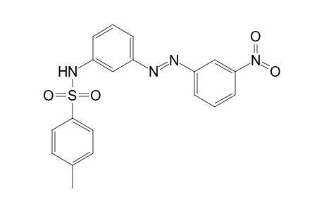 3-Nitro-3'-(p-tosylamino) azobenzene