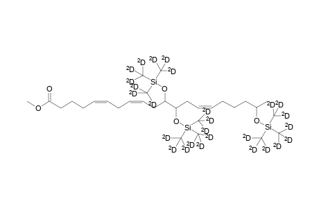 Methyl 11,12,19-tri(triperdeuteriomethylsiloxy)eicosan-5(Z),8(Z),14(Z)-trienoate