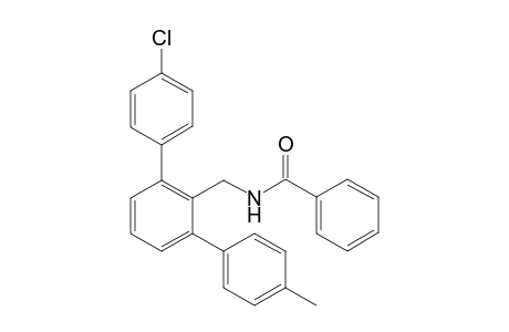 N-[2-(4-chlorophenyl)-6-(p-tolyl)benzyl]benzamide