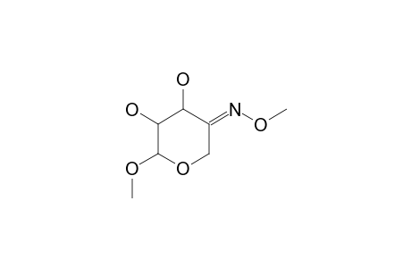 METHYL-BETA-L-ERYTHRO-PENTOPYRANOSID-4-ULOSE-(E)-O-METHYL-OXIME