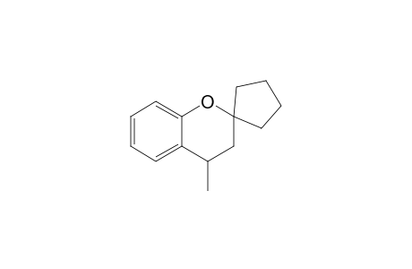 3,4-Dihydro-4-methylspiro[2H-1-benzopyran-2,1'-cyclopentane]