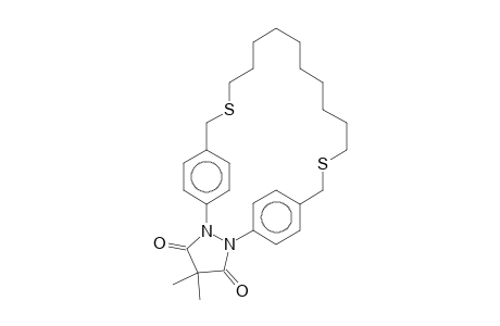 N,N-Dimethylmalonyl-2,13-dithia-21,22-diaza[14.2]paracyclophan