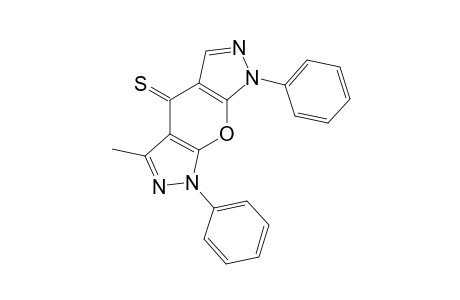 3-METHYL-1,7-DIPHENYL-1H-PYRANO-[2,3-C:6,5-C]-DIPYRAZOL-4(7H)-THIONE