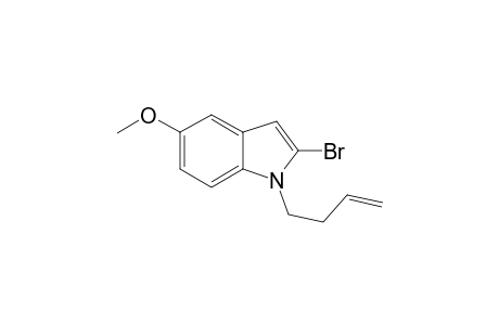 N-(But-3'-en)-2-bromo-5-methoxyindole