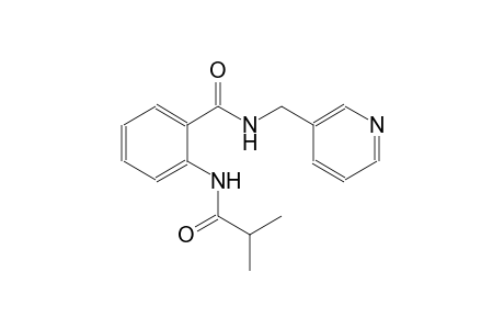 benzamide, 2-[(2-methyl-1-oxopropyl)amino]-N-(3-pyridinylmethyl)-