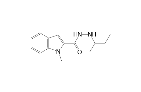 1-Methylindole-2-carboxylic acid, 2-sec-butylhydrazide