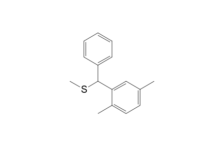 1,4-Dimethyl-2-[(methylthio)-phenyl-methyl]benzene