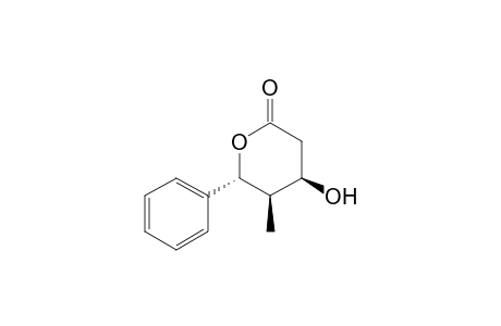 (4R,5R,6R)-4-hydroxy-5-methyl-6-phenyl-2-oxanone