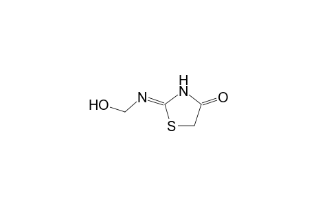 (2Z)-2-([(Z)-Hydroxymethyl]imino)-1,3-thiazolidin-4-one