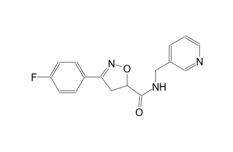 5-isoxazolecarboxamide, 3-(4-fluorophenyl)-4,5-dihydro-N-(3-pyridinylmethyl)-