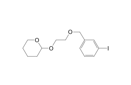 2-[2-[(3-iodophenyl)methoxy]ethoxy]tetrahydropyran