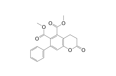 DIMETHYL-2-OXO-7-PHENYLCHROMAN-5,6-DICARBOXYLATE