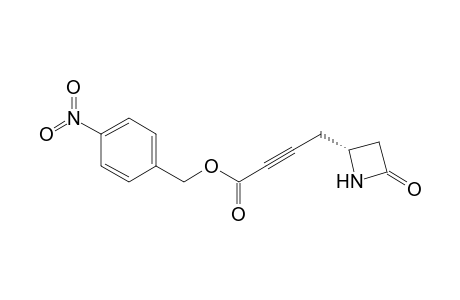 p-Nitrobenzyl 4-oxo-2-azetidine-.alpha.-butynoate