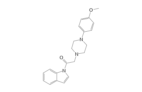 1-(1H-INDOL-1-YL)-2-[4-(4-METHOXYPHENYL)-PIPERAZIN-1-YL]-ETHANONE