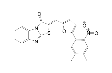 thiazolo[3,2-a]benzimidazol-3(2H)-one, 2-[[5-(4,5-dimethyl-2-nitrophenyl)-2-furanyl]methylene]-, (2Z)-