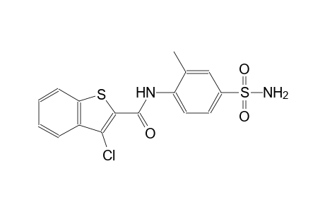 N-[4-(aminosulfonyl)-2-methylphenyl]-3-chloro-1-benzothiophene-2-carboxamide