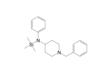 1-Benzyl-N-phenylpiperidin-4-amine TMS