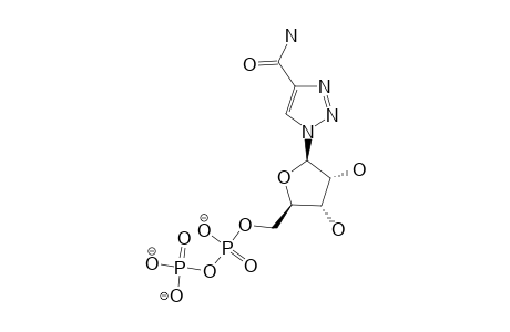 1-(BETA-D-RIBOFURANOSYL)-(1H)-1,2,3-TRIAZOLE-4-CARBOXAMIDE-5'-DIPHOSPHATE
