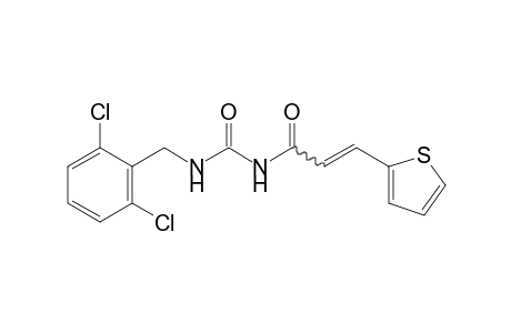 1-(2,6-dichlorobenzyl)-3-[3-(2-thienyl)acryloyl]urea