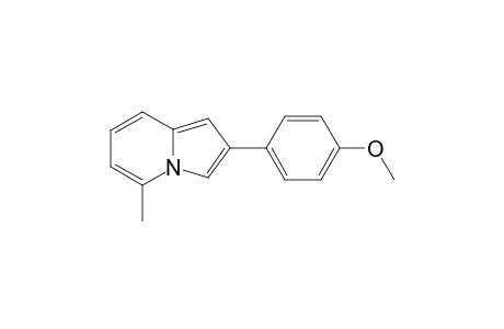 2-(4-Methoxyphenyl)-5-methylindolizine