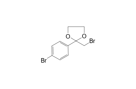 2-(Bromomethyl)-2-(4-bromophenyl)-1,3-dioxolane