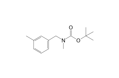 N-methyl-N-(3-methylbenzyl)carbamic acid tert-butyl ester