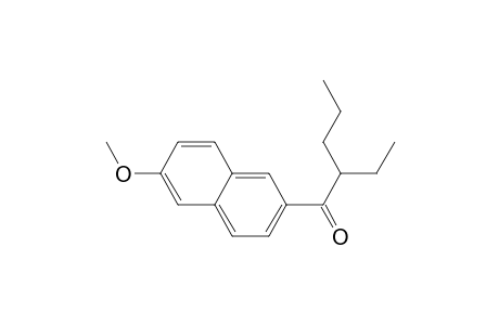 2-(2-Ethylpentanoyl)-6-methoxynaphthalene