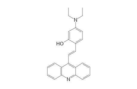 2-[(E)-2-(9-acridinyl)ethenyl]-5-(diethylamino)phenol