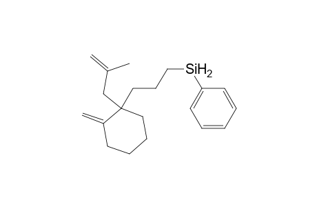 2-Methylallyl-1-methylene-2-[3-(phenylsilyl)propyl]cyclohexane