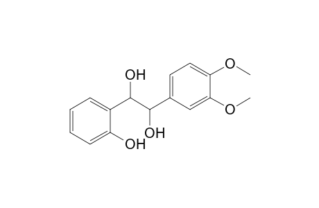 1-(3,4-Dimethoxyphenyl)-2-(2-hydroxyphenyl)ethane-1,2-diol