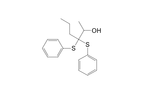 3,3-bis(Phenylthio)-hexan-2-ol