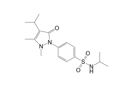 Benzenesulfonamide, N-isopropyl-4-(4-isopropyl-2,3-dimethyl-5-oxo-2,5-dihydropyrazol-1-yl)-