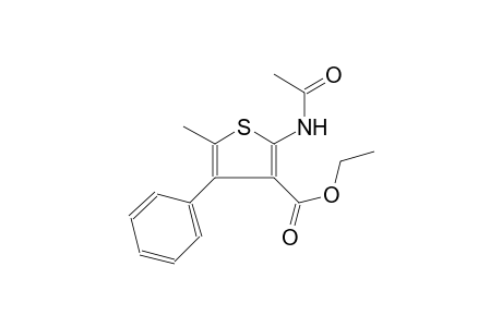 3-thiophenecarboxylic acid, 2-(acetylamino)-5-methyl-4-phenyl-, ethylester