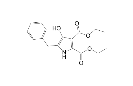 Diethyl 4-hydroxy-5-benzyl-1H-pyrrole-2,3-dicarboxylate