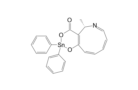 (5S)-2,2-Diphenyl-6-aza-1,3-dioxa-5-methyl-2-stannabenzocyclononen-4-one