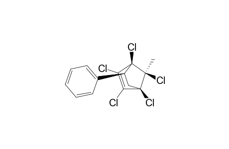 (1R*,4S*,5S*,7S*)-1,2,3,4,7-pentachloro-7-methyl-5-phenylbicyclo[2.2.1]hept-2-ene