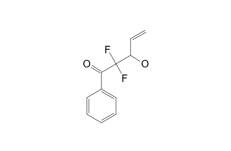 2,2-DIFLUORO-3-HYDROXY-1-PHENYLPENT-1-ONE