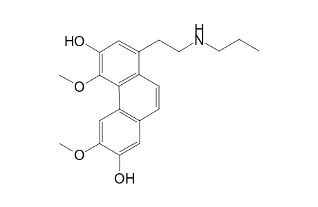 3,5-Dimethoxy-8-[2-(propylamino)ethyl]phenanthrene-2,6-diol