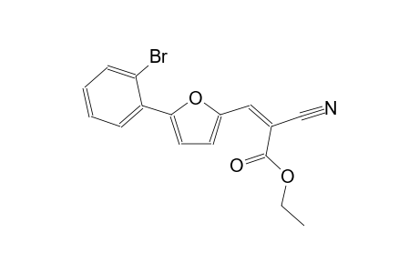 ethyl (2Z)-3-[5-(2-bromophenyl)-2-furyl]-2-cyano-2-propenoate