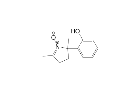 2,5-Dimethyl-2-(2-hydroxyphenyl)-3,4-dihydro-2H-pyrrole-1-oxide