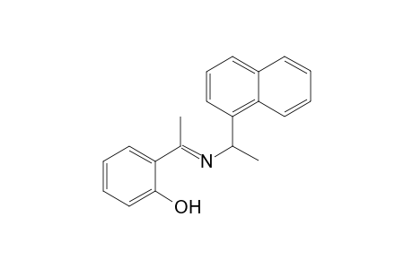 1-{N-[1'-(<Naphthalen-1''-yl>ethyl)imino]ethyl}-phenol