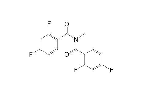 Benzamide, 2,4-difluoro-N-(2,4-difluorobenzoyl)-N-methyl-