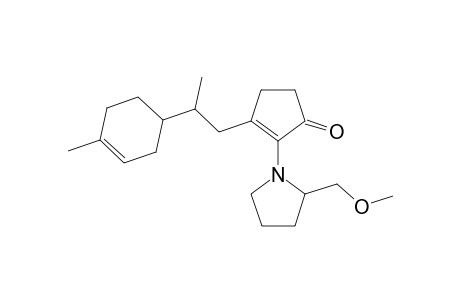 2-[2-(methoxymethyl)pyrrolidin-1-yl]-3-{2-[2-(4-methylcyclohex-3-en-1-yl)propyl]}cyclopent-2-en-1-one