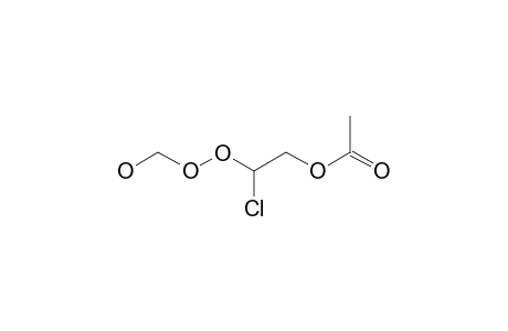 1-CHLORO-2-ACETOXY-ETHYL-HYDROXYMETHYL-HYDROPEROXIDE
