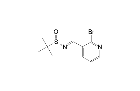 (S,E)-N-[(2-Bromopyridin-3-yl)methylene]-tert-butanesulfinamide