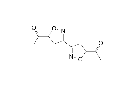 1-[3-(5-acetyl-2-isoxazolin-3-yl)-2-isoxazolin-5-yl]ethanone