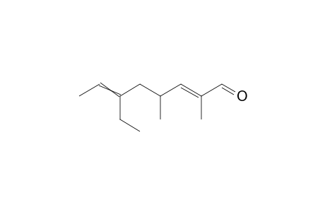 (2E)-6-Ethyl-2,4-dimethylocta-2,6-dienal