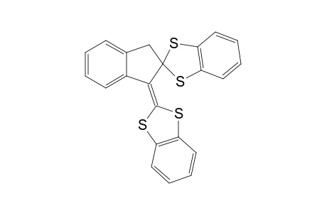 1-[(1',3'-Dithiabenzo[4',5'-a]fulven-2'-yl)methyl]-2-spiro[(1',3'-dithiabenzo[4',5'-a]fulvene)-]indane