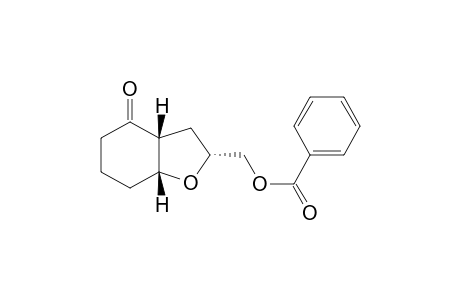 [(2R,3aR,7aR)-4-oxidanylidene-3,3a,5,6,7,7a-hexahydro-2H-1-benzofuran-2-yl]methyl benzoate